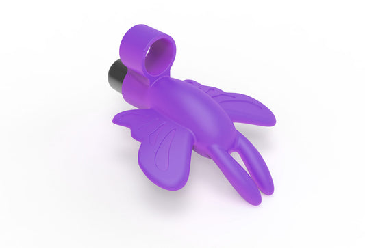 Alas de Éxtasis – Vibrador de Dedo Discreto
